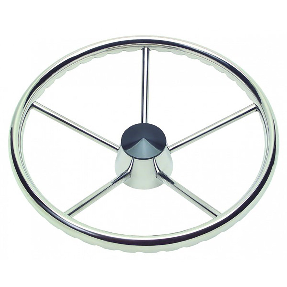Schmitt Marine 170 Finger Grip Destroyer 5-spoke Steel Cap 3/4" Tapered Shaft