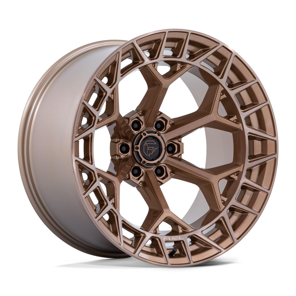 Fuel 1PC Charger 17X9 6X5.5 106 -12 Pltnm-Brnz