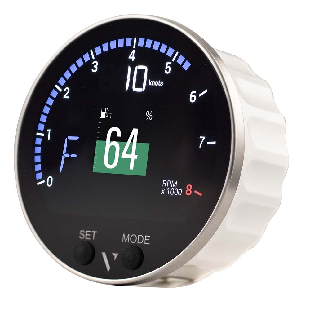 Veratron ( /8") Vmh-35s Multifunction Gauge W/voltage Dependent (0- ) Sensor Input