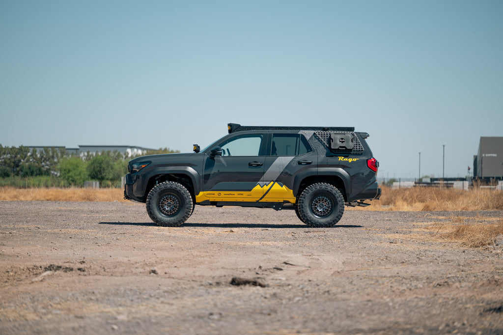 Toyota Roof Rack Baja Designs LP6 Round Light Mount