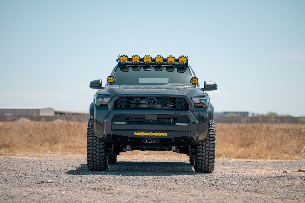 Toyota Roof Rack Baja Designs LP6 Round Light Mount