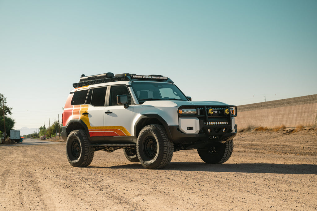 2024 Toyota Land Cruiser Roof Rack with Light Pocket