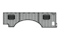 2023-2026 Ford Super Duty F-250/350/450 Long Bed Side Molle Panels