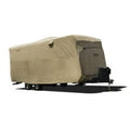 ADCO by Covercraft 74841 Storage Lot Cover for Travel Trailer RV, Fits 20'1" - 22', Tan