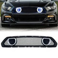 AMERICAN MODIFIED Mach 1 Front Upper Grille w/DRL for 18-23 Ford Mustang