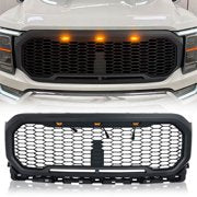 Mesh Grille with Amber Lights