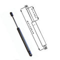 10' Gas Spring 55#