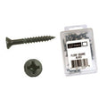 AP Products 012-FSQ25 BL 8 X 2 Black 8 x 2" Flat Head/Square Recess Screw 25 Pack