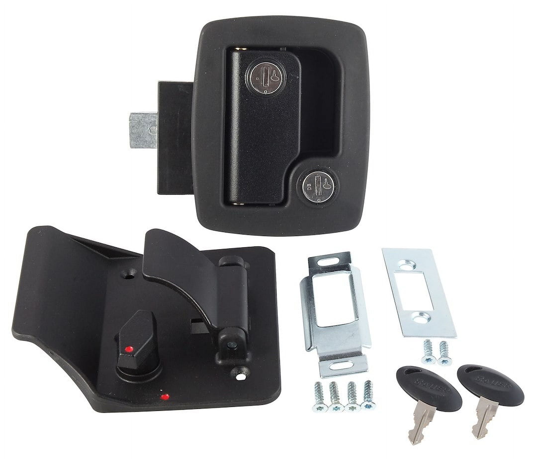 Bauer Door Latch W/Keys-B