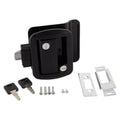 Metal Tt Lock W/Keys Blk