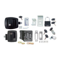 AP Products 013-6203 RV Keyed-A-Like Door Lock Kit - Deluxe, Black