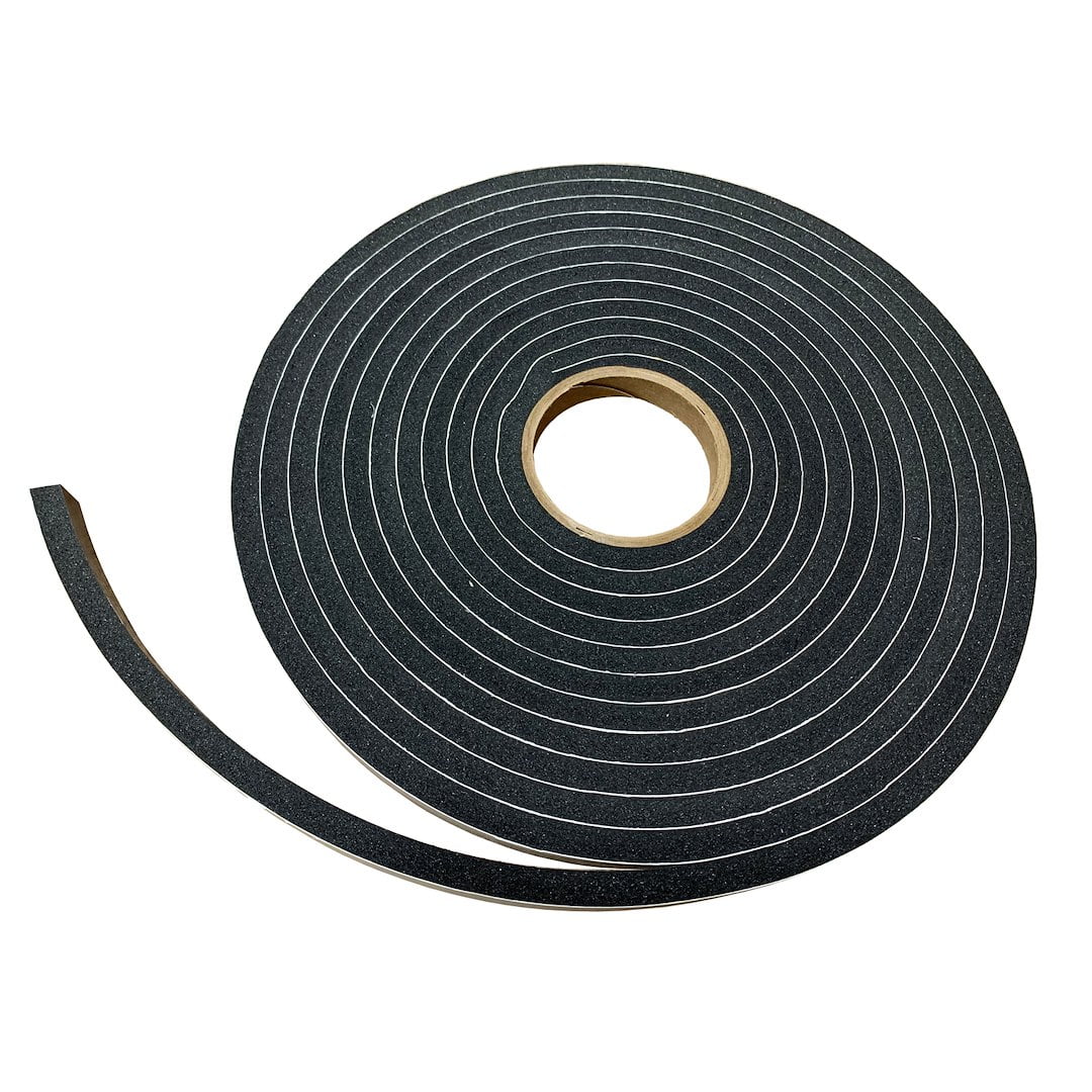 Frameless Window Foam Seal 25'-BLAC