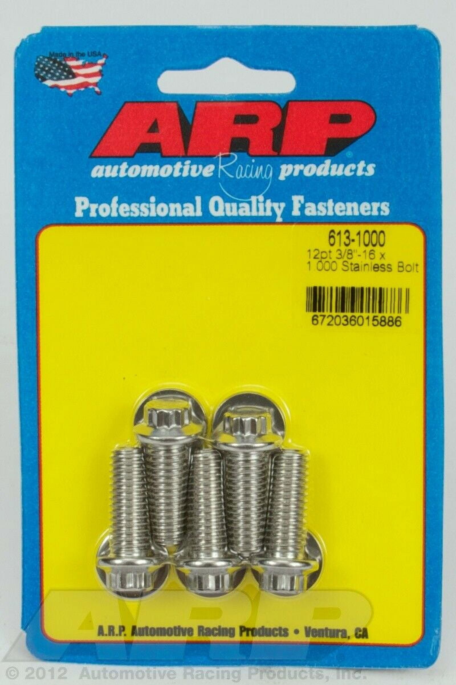 12 PT 3/8-16X1.000   PK/5