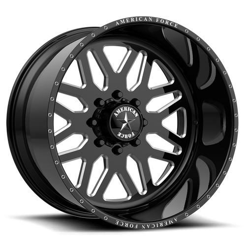 American Force TRAX SS 24X11 8X180 +0 BLACK