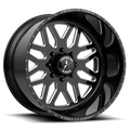 American Force TRAX SS 24X12 6X5.5 -40 BLACK