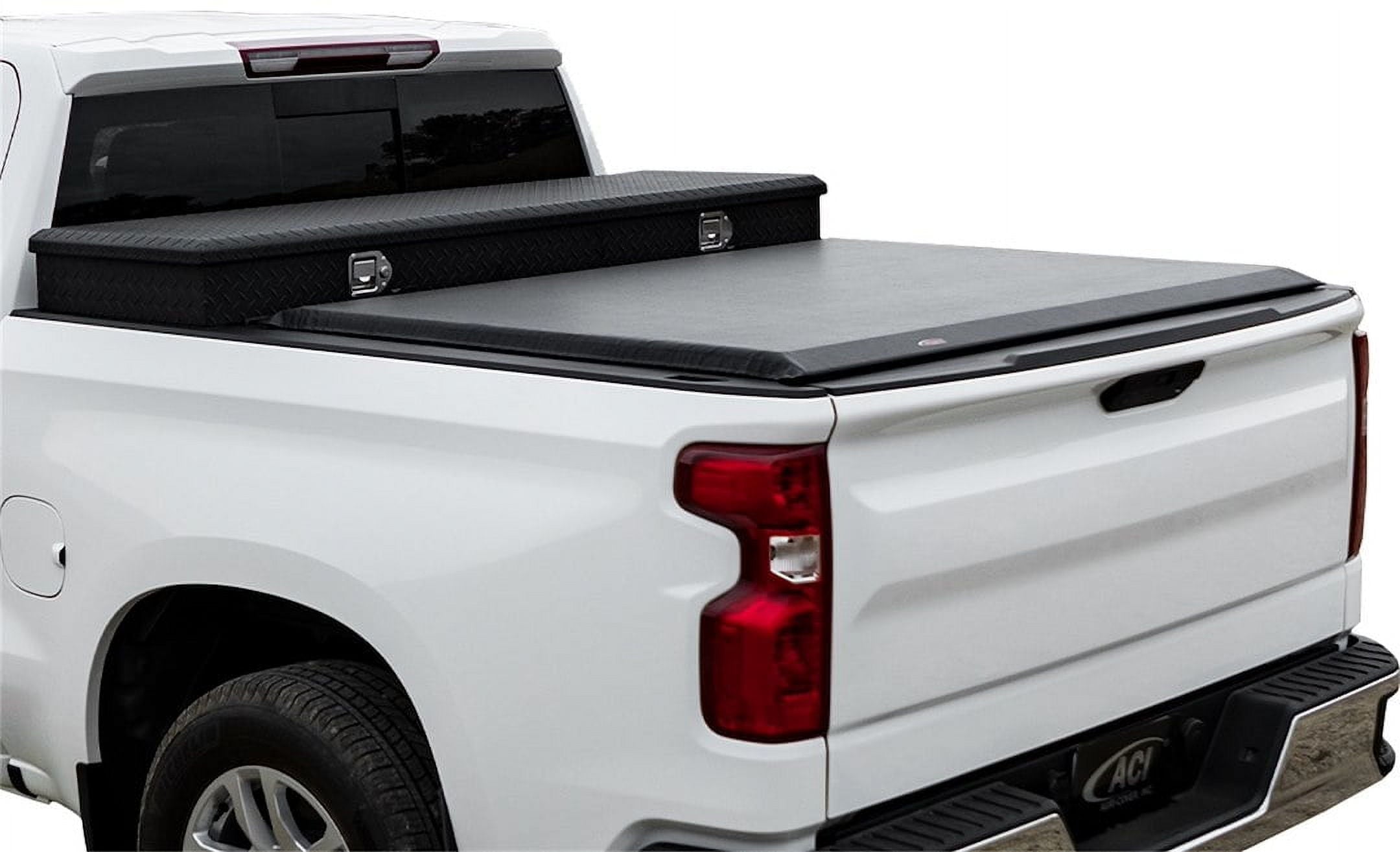 Access Covers 62439 Toolbox  Tonneau Cover Tonno Soft Rolling Fits select: 2020-2023 CHEVROLET SILVERADO, 2020-2023 GMC SIERRA