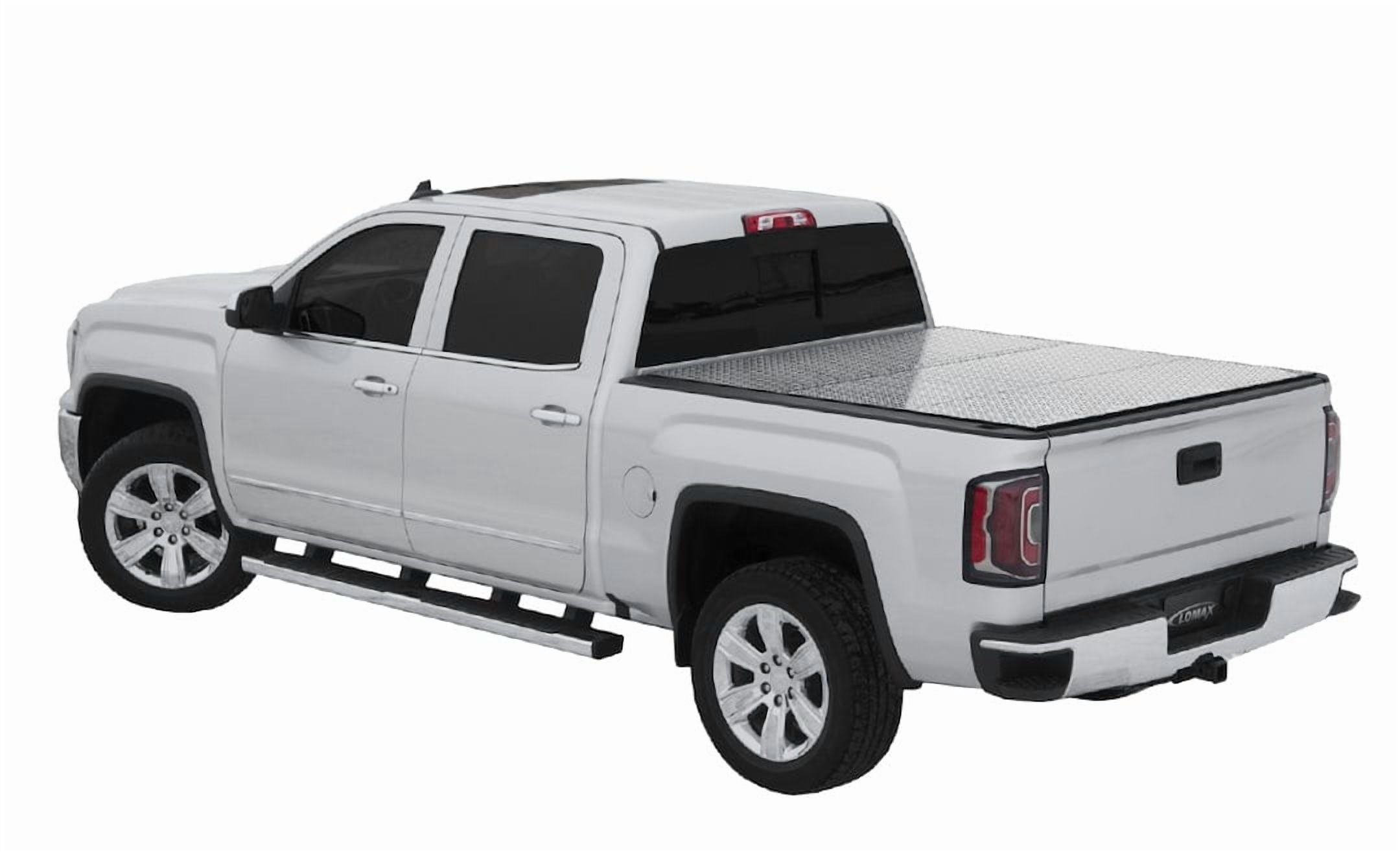Access Toyota Tundra Cover Lomax Diamond Plate Hard Folding Tonneau Cover AGR-B2050039