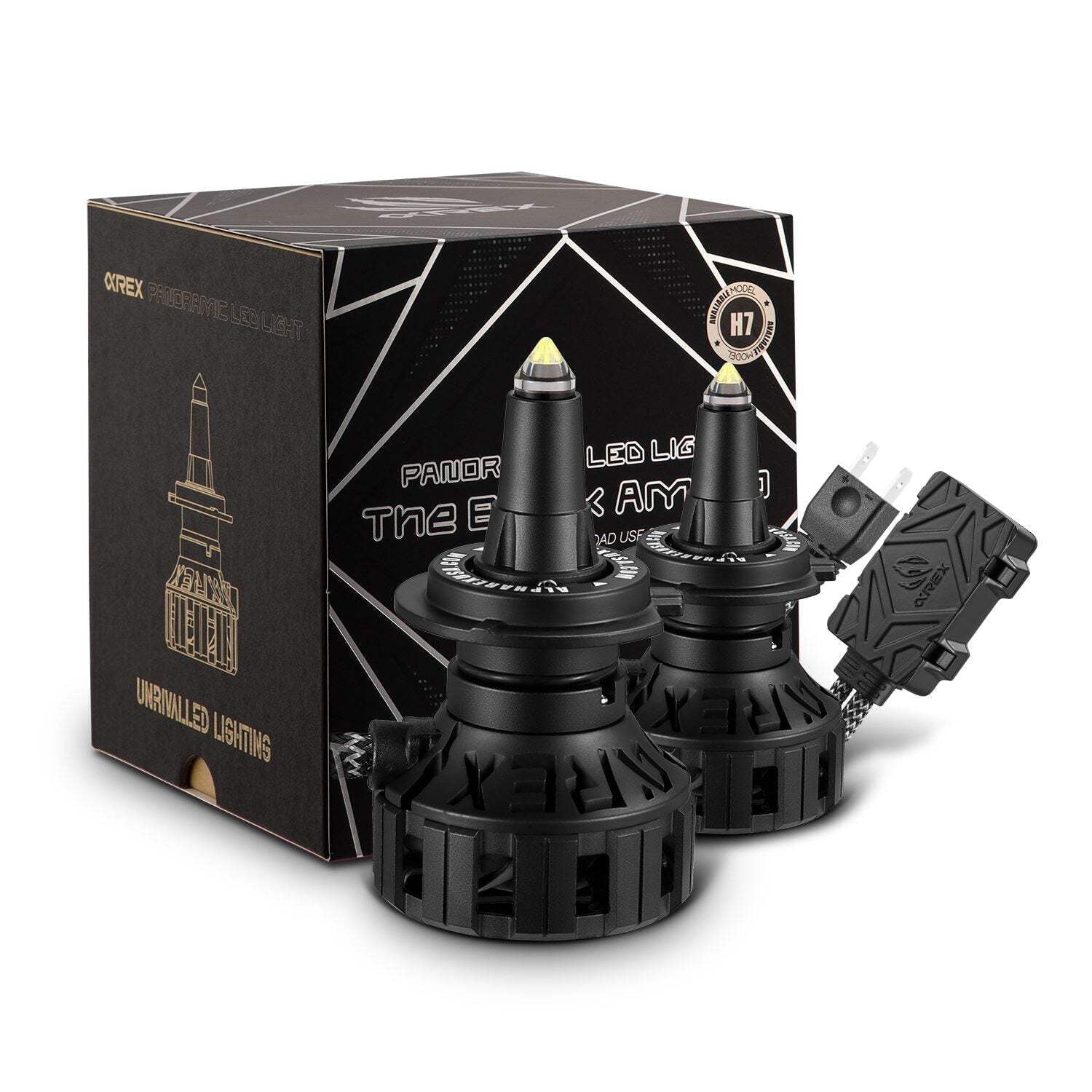 Black Ammo Panoramic Buld H7 Pair