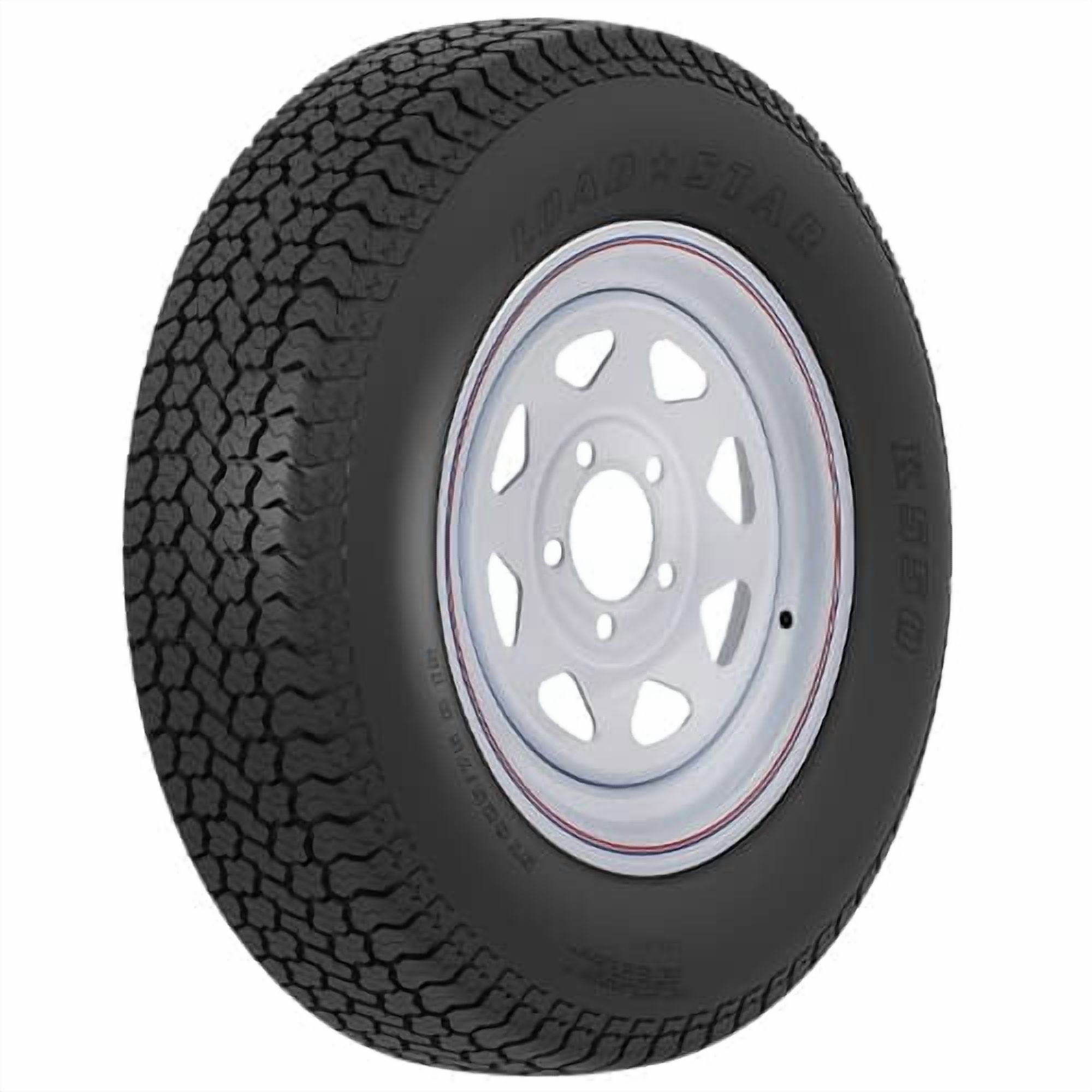 ST205/75D15 C/5H Mod Wh Str K5