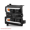 LED Projector Headlight; Clear Lens