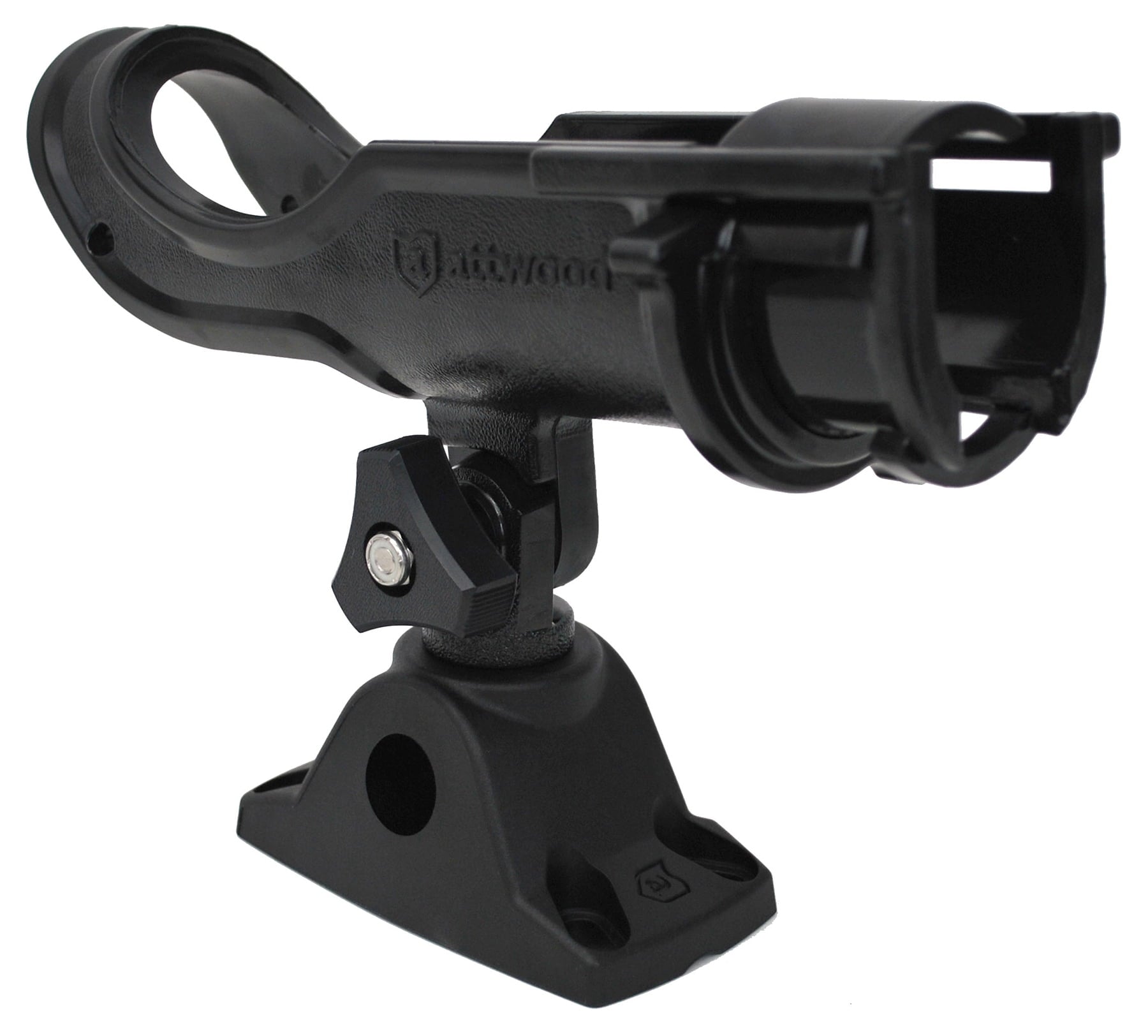 Attwood 5009-4 Black Heavy Duty Adjustable Rod Holder