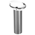 Attwood Stainless Steel Flush Mount 0 Degree Rod Holder, White, Open End