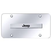 Jeep Name Chr/Chr Plate