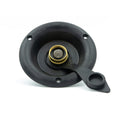 City Water Dish W/Brass Cv