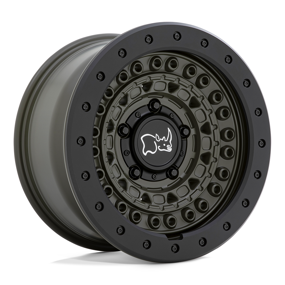 Black Rhino Hard Alloys BARRICADE 18X9 6X120 67 OD-GRN-BLK +10