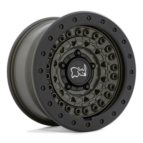 Black Rhino Hard Alloys BARRICADE 18X9 6X120 67 OD-GRN-BLK +10