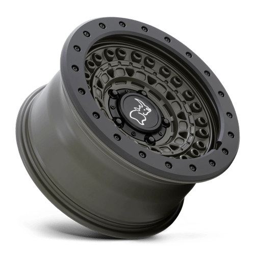 Black Rhino Hard Alloys BARRICADE 20X9 6X120 67 OD-GRN-BLK +10
