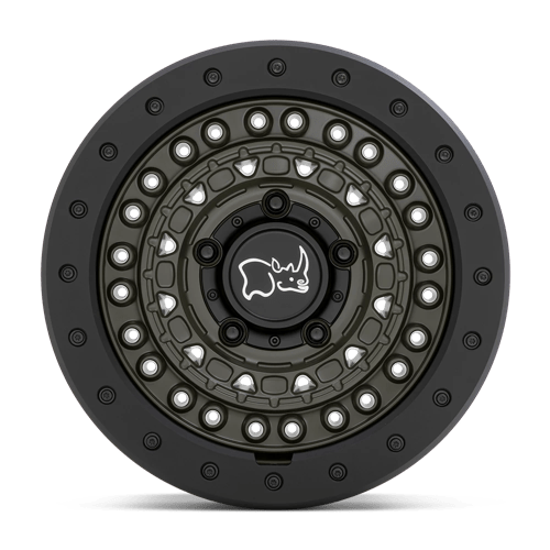Black Rhino Hard Alloys BARRICADE 17X8.5 6X5.5 112 OD-GRN-BLK +0