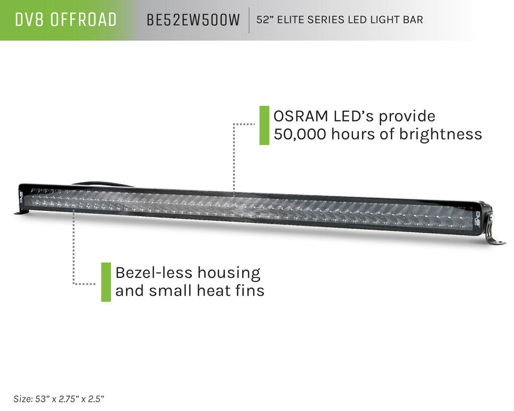 52-Inch Elite Series LED Light Bar