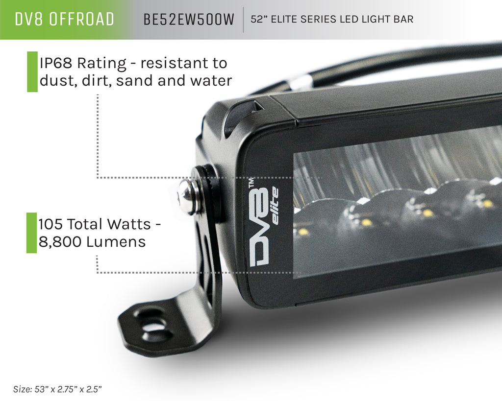 52-Inch Elite Series LED Light Bar