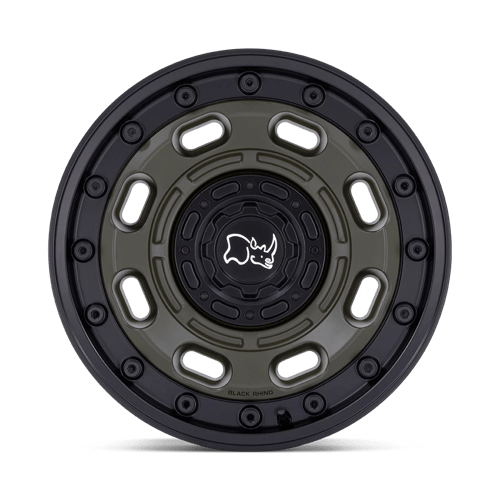 Black Rhino Hard Alloys ATLAS 17X8 5X4.5/120 74 +38 OD-GRN-BLK