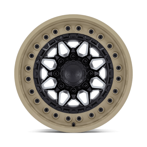 Black Rhino Hard Alloys ALPHA 18X9 8X6.5 125 +0 M-BLK SAND-LP