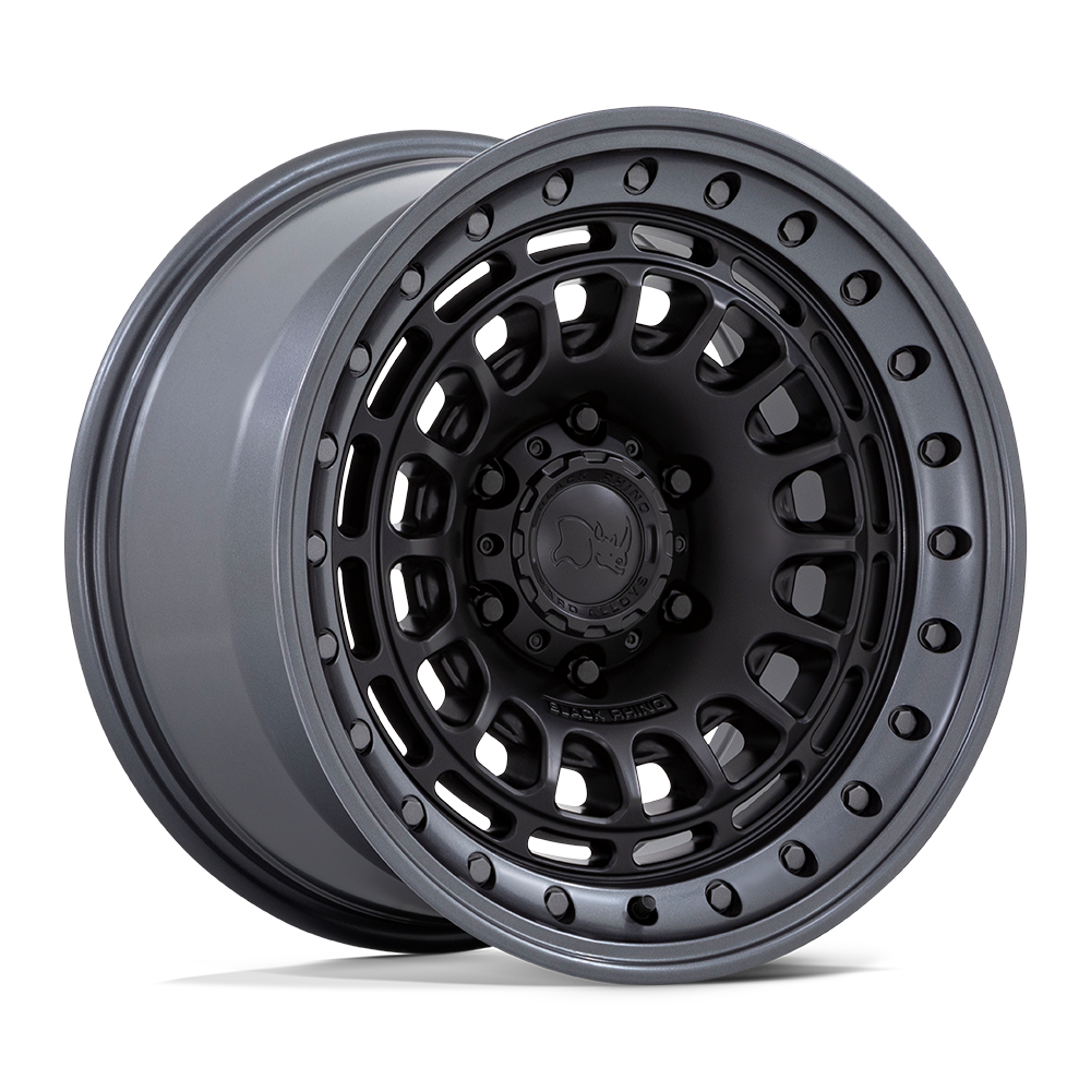 Black Rhino Hard Alloys SAHARA 17X9 5X5 71 -12 M-BLK-GNMTL