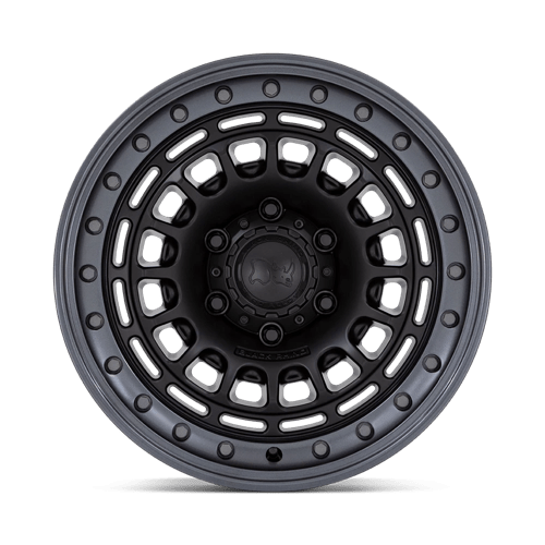 Black Rhino Hard Alloys SAHARA 17X9 6X135 87 -12 M-BLK-GNMTL
