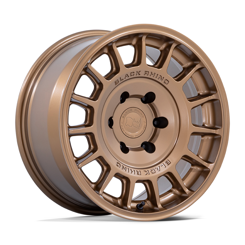 Black Rhino Hard Alloys VOLL 17X8.5 5X130 71 +25 M-BRNZ