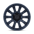 Black Rhino Hard Alloys DIAMONDBACK 17X8.5 6X4.5 66 +25 MTL-BLUE