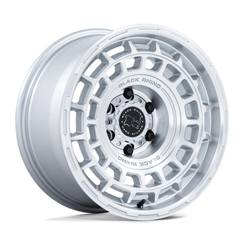 Black Rhino Hard Alloys AWOL 17X8.5 5X4.5 72 +25 SLV-MCH-FC