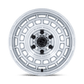 Black Rhino Hard Alloys AWOL 17X8.5 5X4.5 72 +25 SLV-MCH-FC