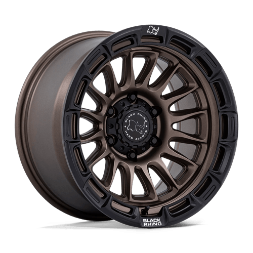 Black Rhino Hard Alloys RIVAL 17X9 5X5 71 +1 B-BRNZ M-BLK