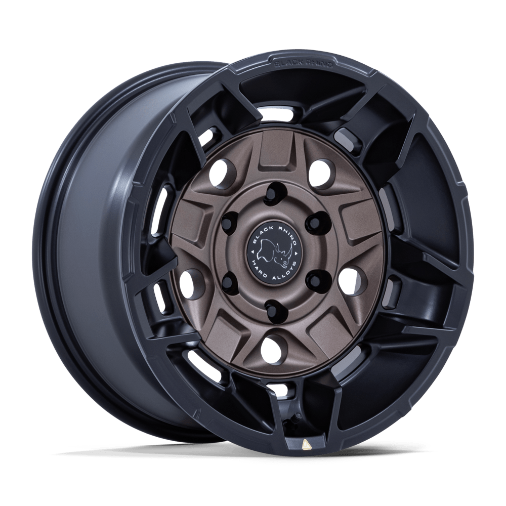 Black Rhino Hard Alloys GUARD 17X8.5 5X5 71.5 +25 B-BRNZ M-BLK