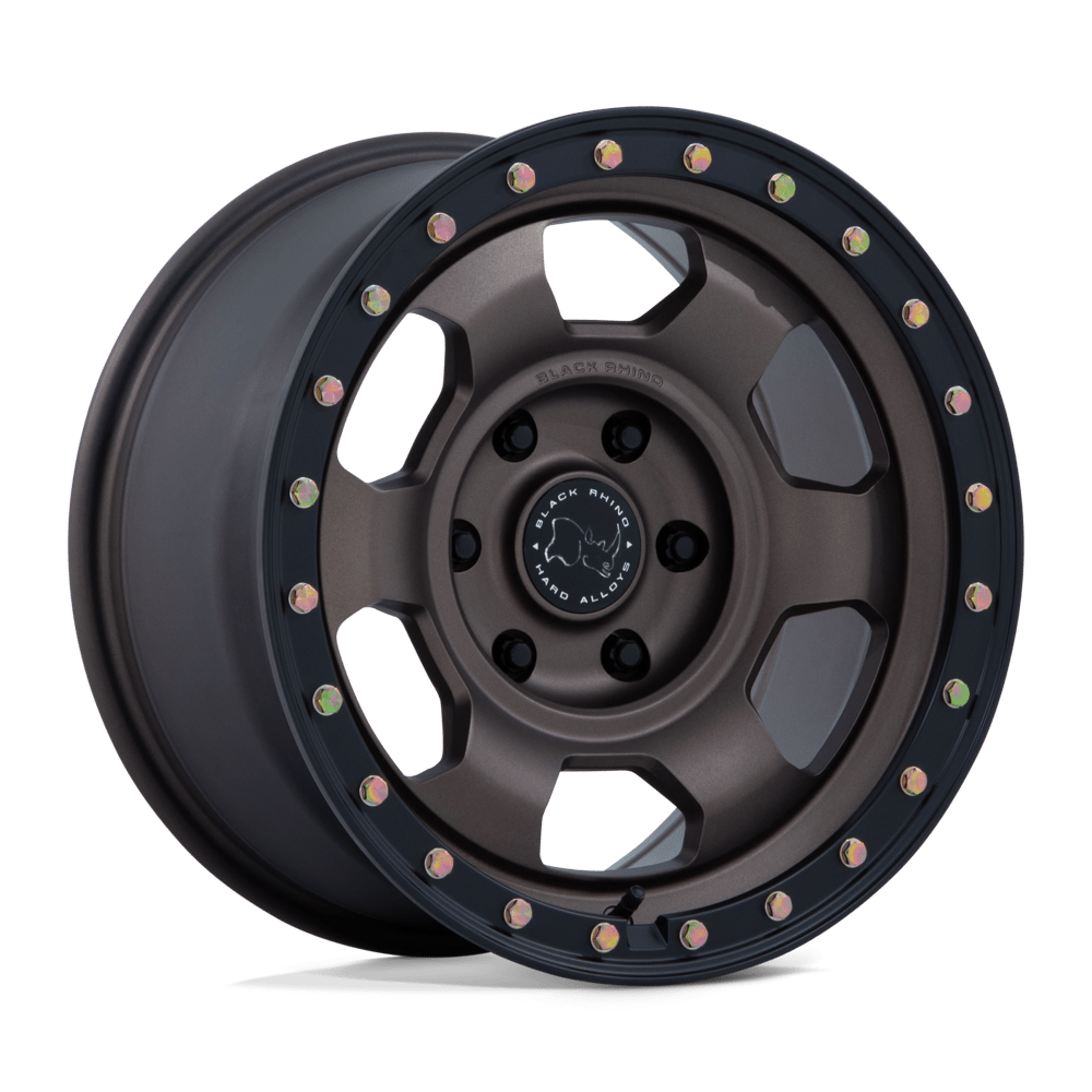 Black Rhino Hard Alloys TROOPER 17X8.5 5X130 71.6 +25 B-BNZ MBLK