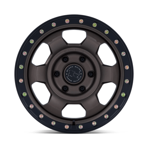 Black Rhino Hard Alloys TROOPER 17X8.5 5X130 71.6 +25 B-BNZ MBLK