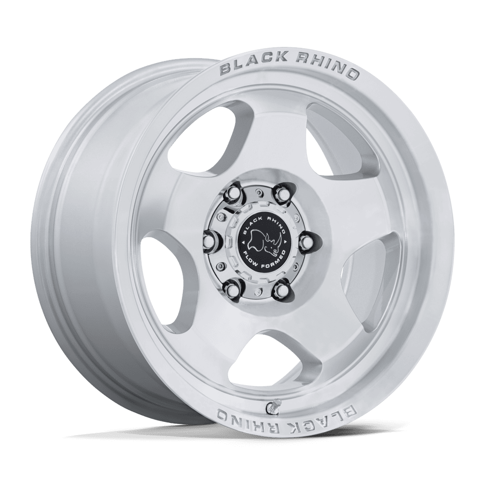 Black Rhino Hard Alloys SOL 17X8 5X130 71 +38 G-SLV MCH-FC