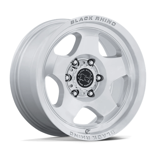 Black Rhino Hard Alloys SOL 17X8 5X4.25 72 +20 G-SLV MCH-FC