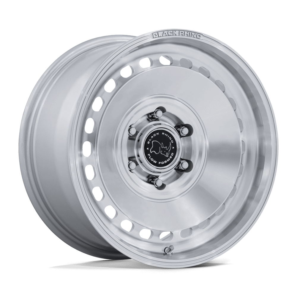 Black Rhino Hard Alloys BASIN 17X8.5 5X5 71 +0 G-SLV-MCH