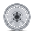 Black Rhino Hard Alloys BASIN 17X8.5 5X5 71 +0 G-SLV-MCH